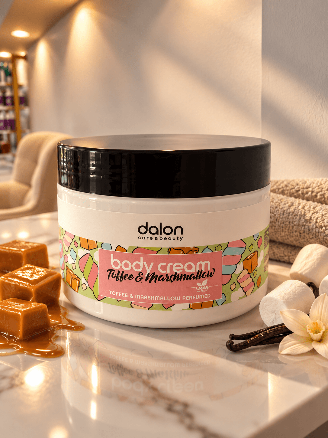 Body cream Toffee&Marshmallow